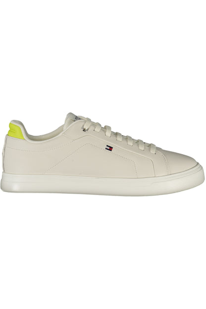 TOMMY HILFIGER MEN'S WHITE SPORTS SHOES