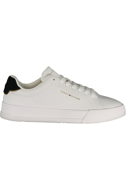 TOMMY HILFIGER MEN'S WHITE SPORTS SHOES
