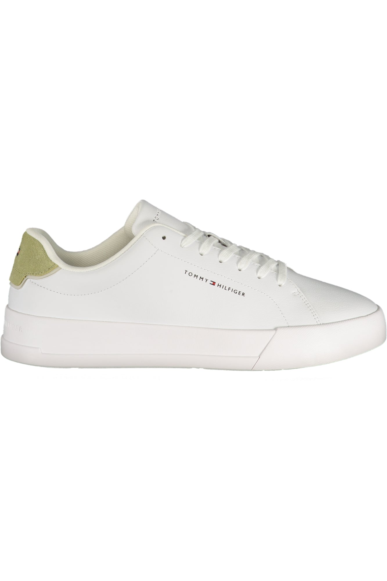 TOMMY HILFIGER MEN'S WHITE SPORTS SHOES