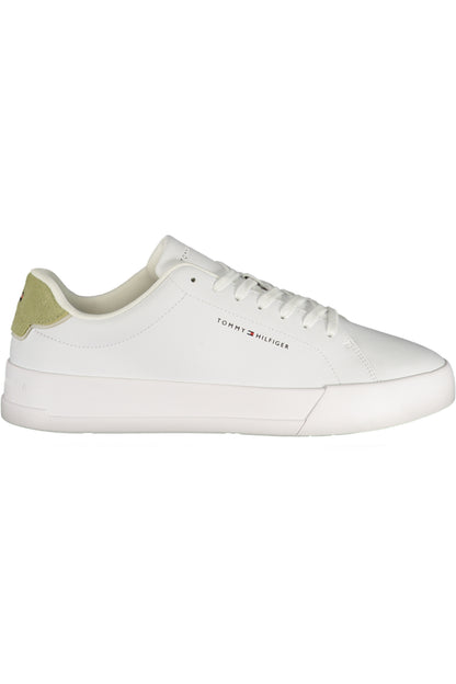 TOMMY HILFIGER MEN'S WHITE SPORTS SHOES