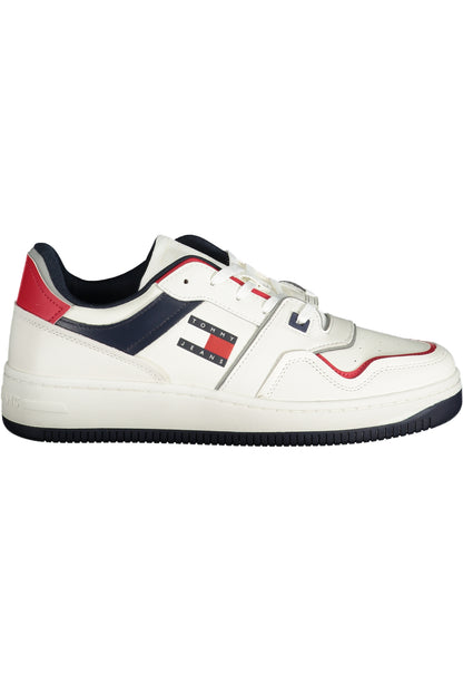 TOMMY HILFIGER MEN'S SPORTS SHOES WHITE