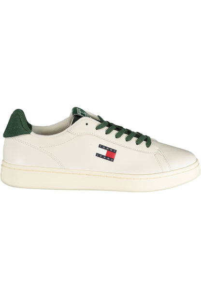 TOMMY HILFIGER MEN'S WHITE SPORTS SHOES