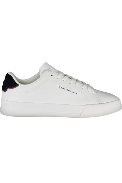 TOMMY HILFIGER MEN'S SPORTS SHOES WHITE