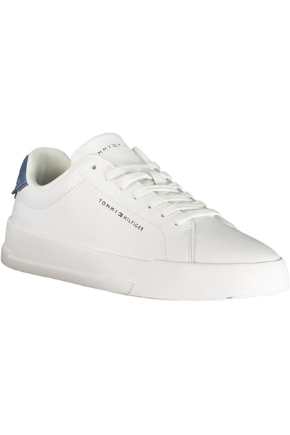 TOMMY HILFIGER MEN'S WHITE SPORTS SHOES