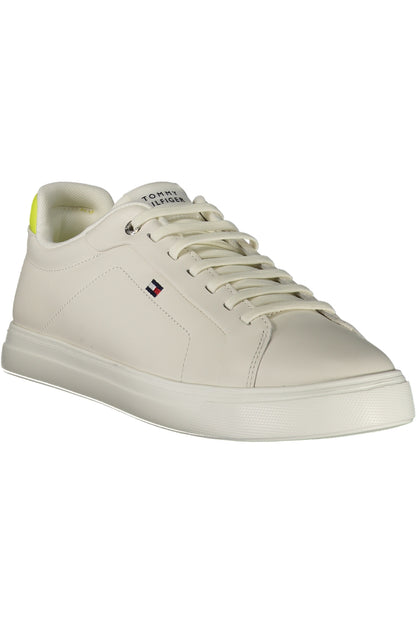 TOMMY HILFIGER MEN'S WHITE SPORTS SHOES