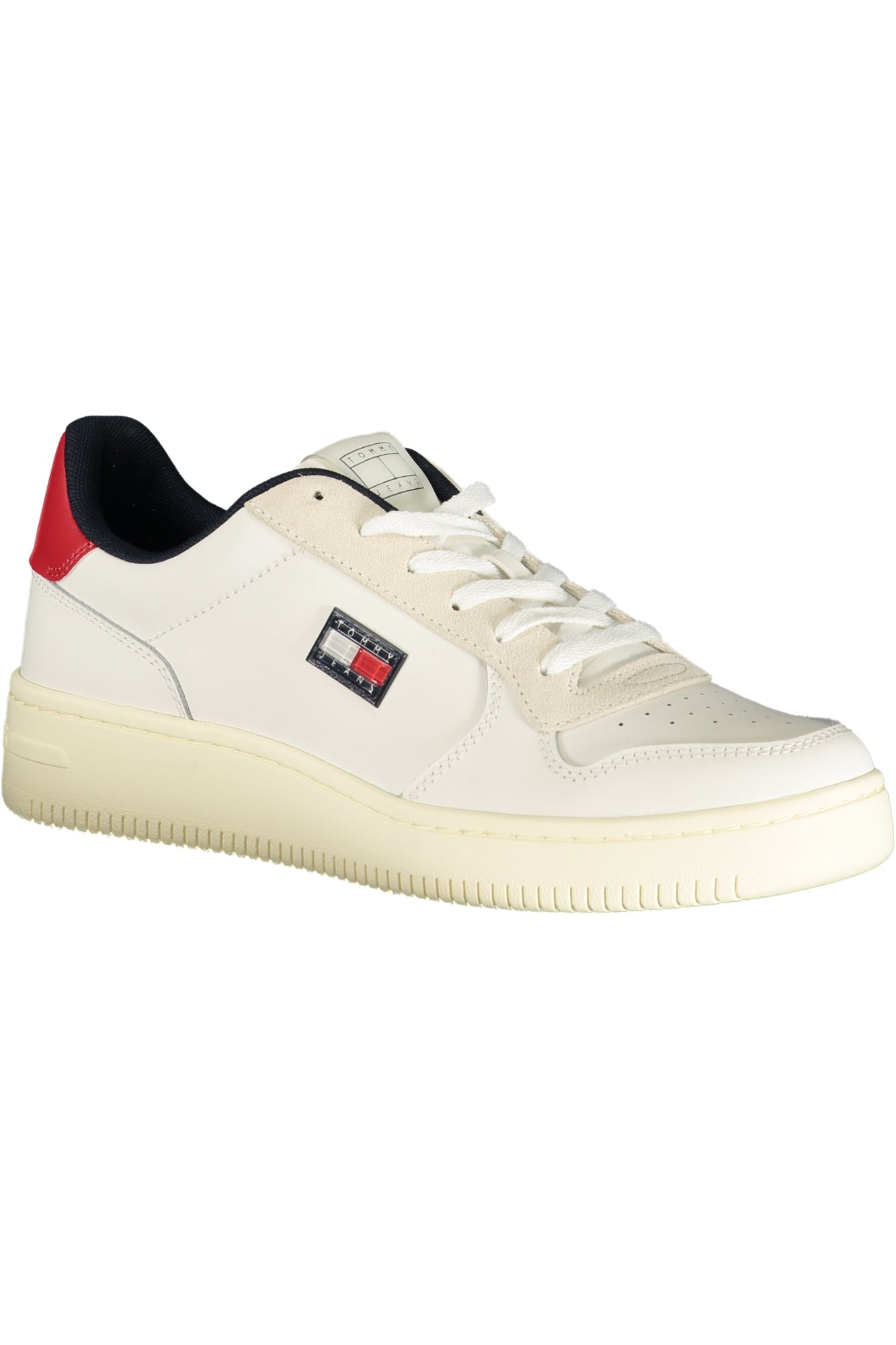 TOMMY HILFIGER MEN'S WHITE SPORTS SHOES