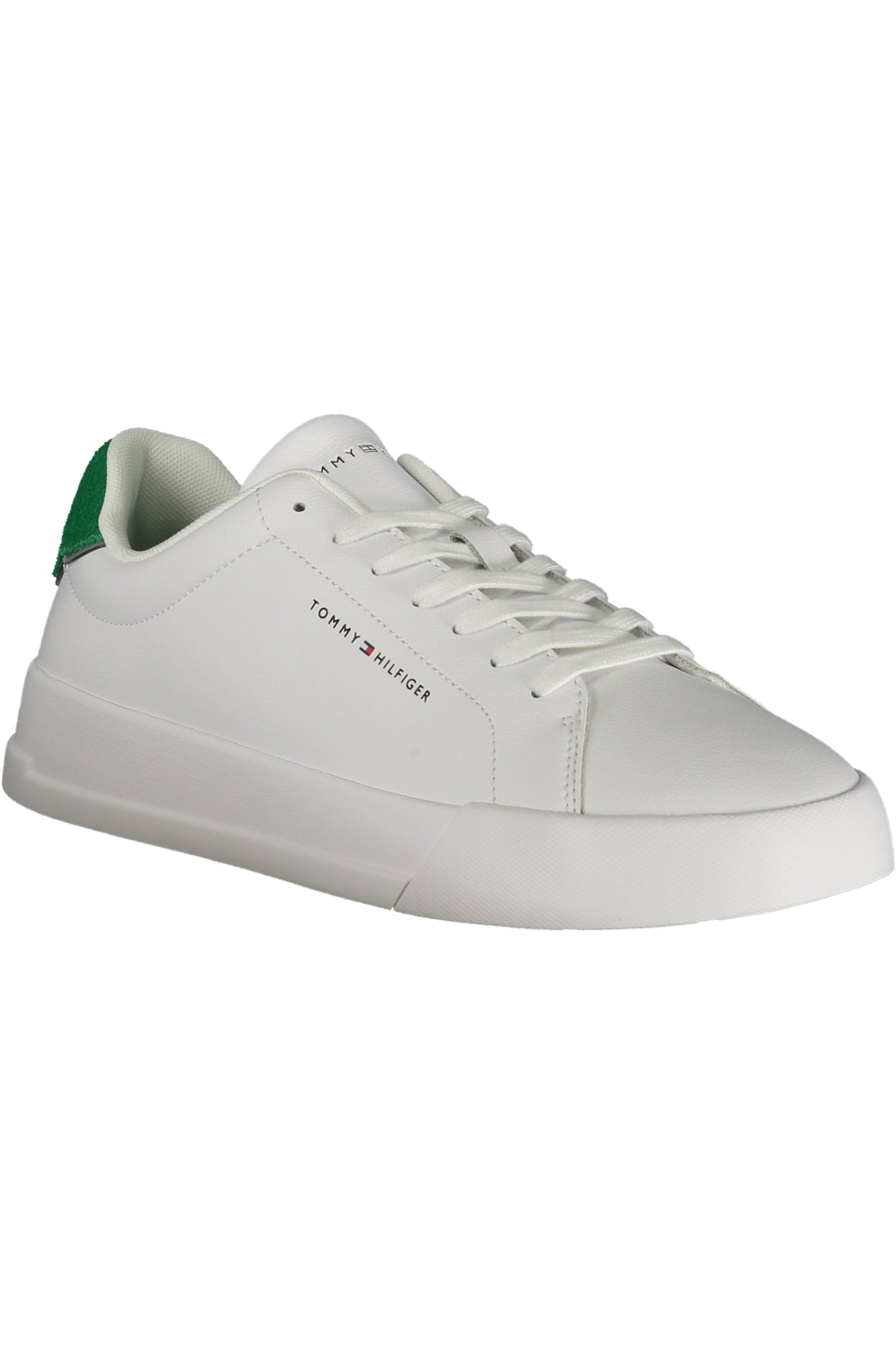 TOMMY HILFIGER MEN'S WHITE SPORTS SHOES