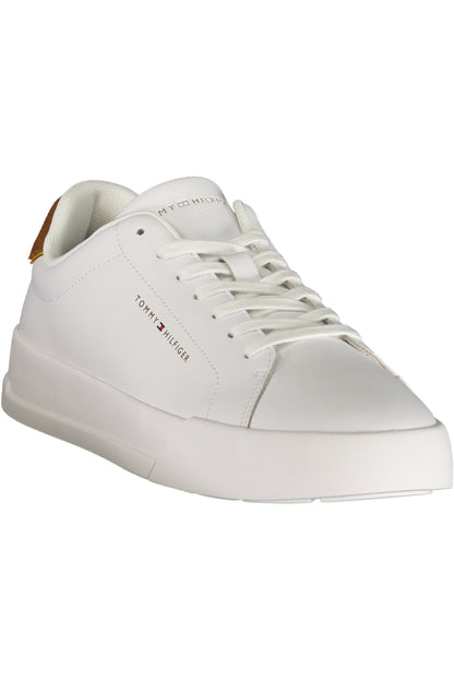 TOMMY HILFIGER MEN'S WHITE SPORTS SHOES