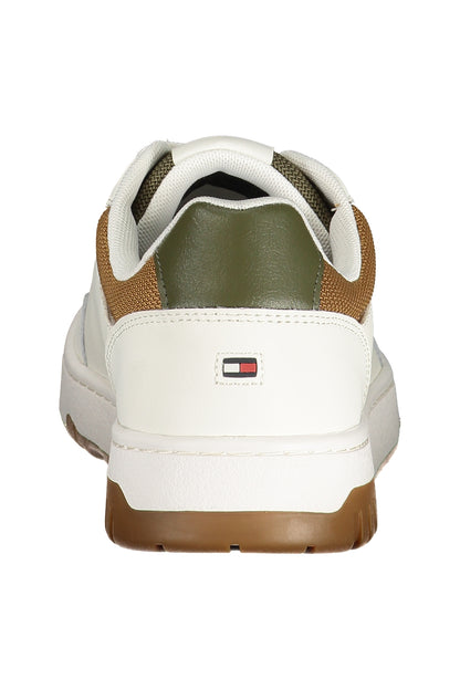 TOMMY HILFIGER MEN'S WHITE SPORTS SHOES