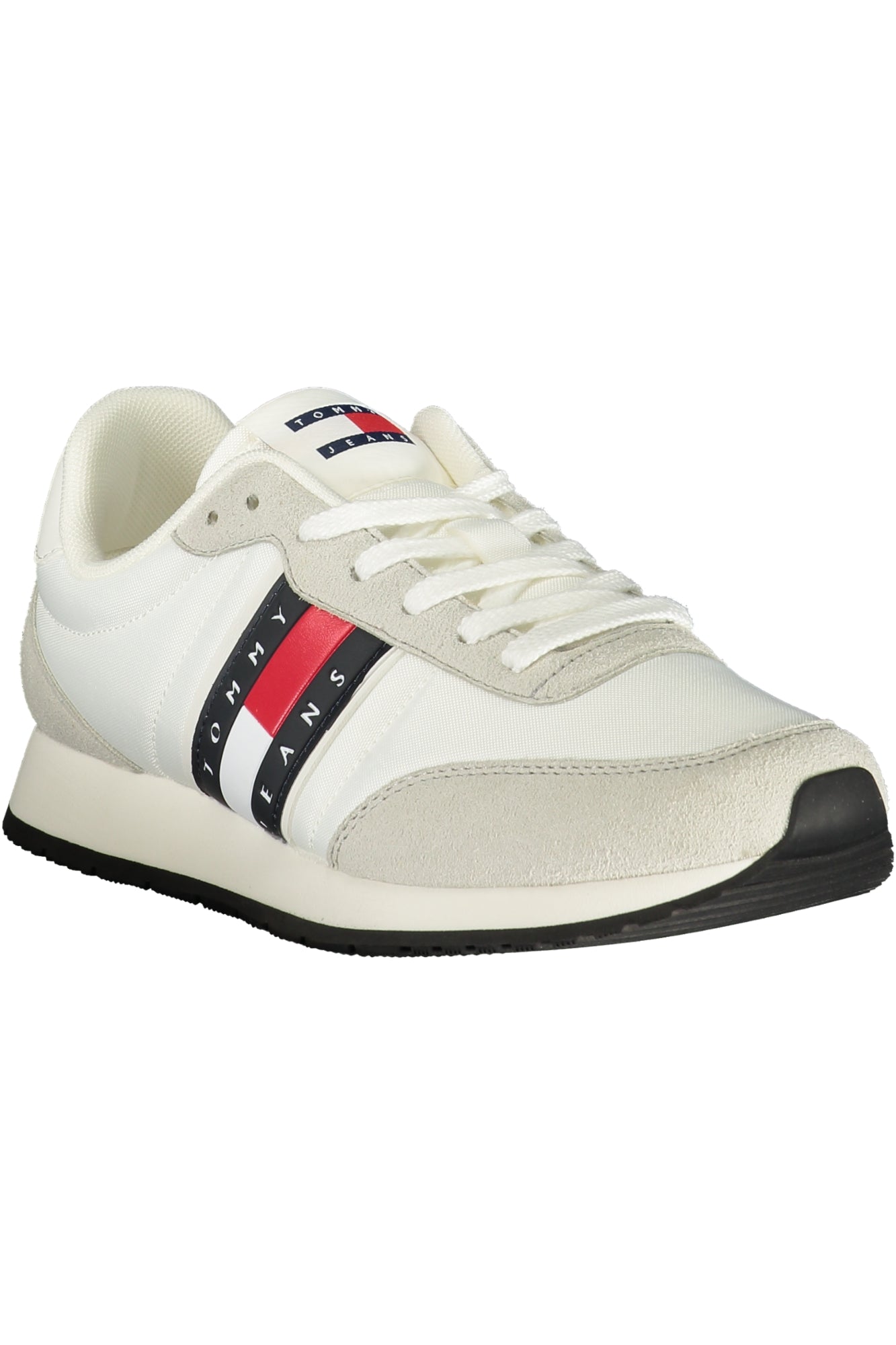 TOMMY HILFIGER MEN'S WHITE SPORTS SHOES