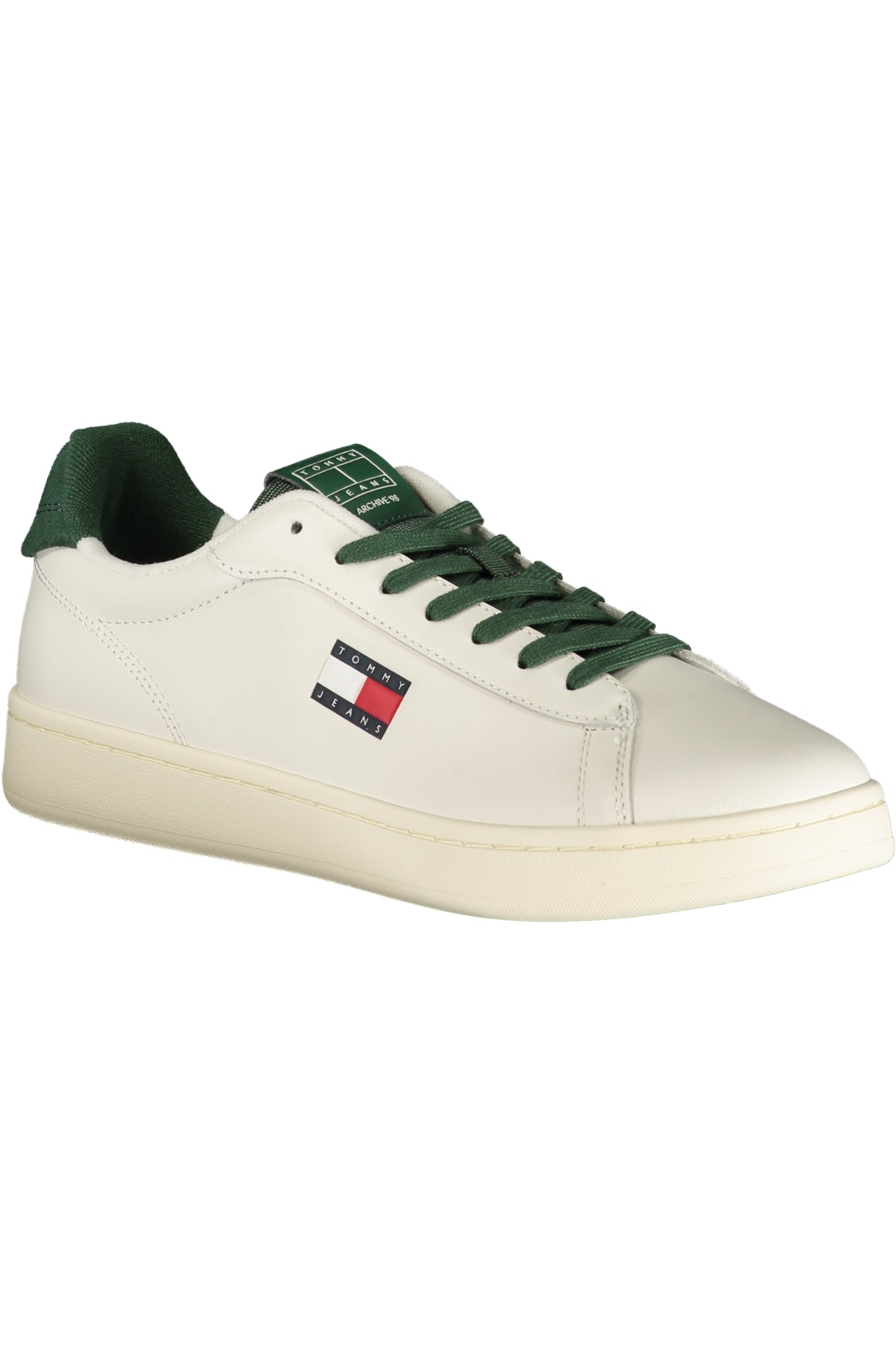 TOMMY HILFIGER MEN'S WHITE SPORTS SHOES