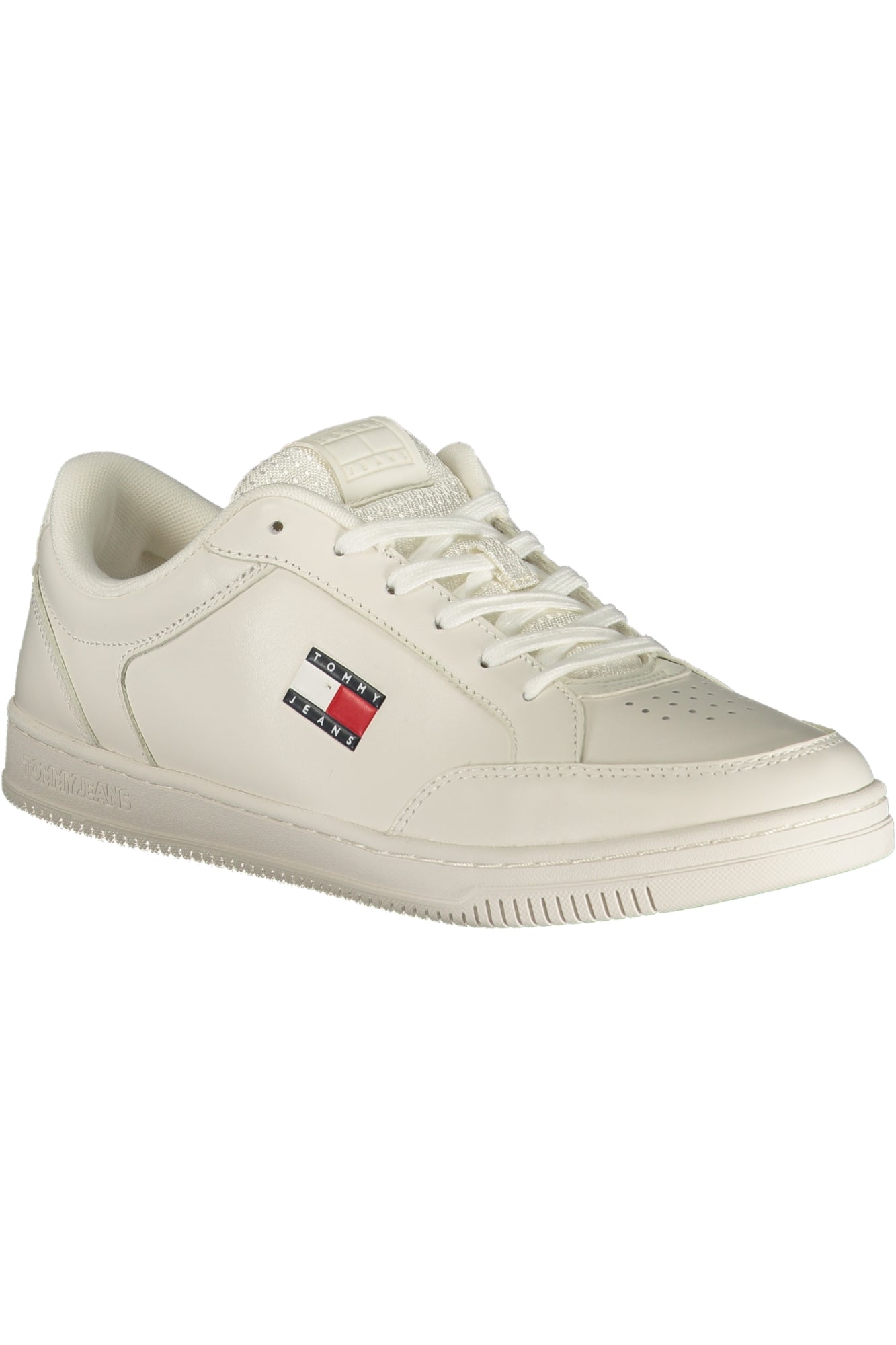 TOMMY HILFIGER MEN'S WHITE SPORTS SHOES