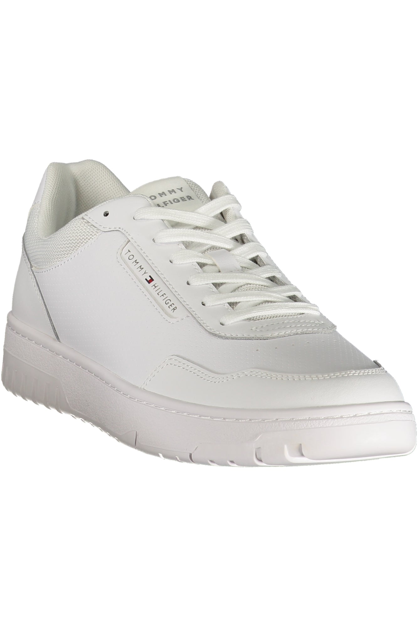 TOMMY HILFIGER MEN'S WHITE SPORTS SHOES