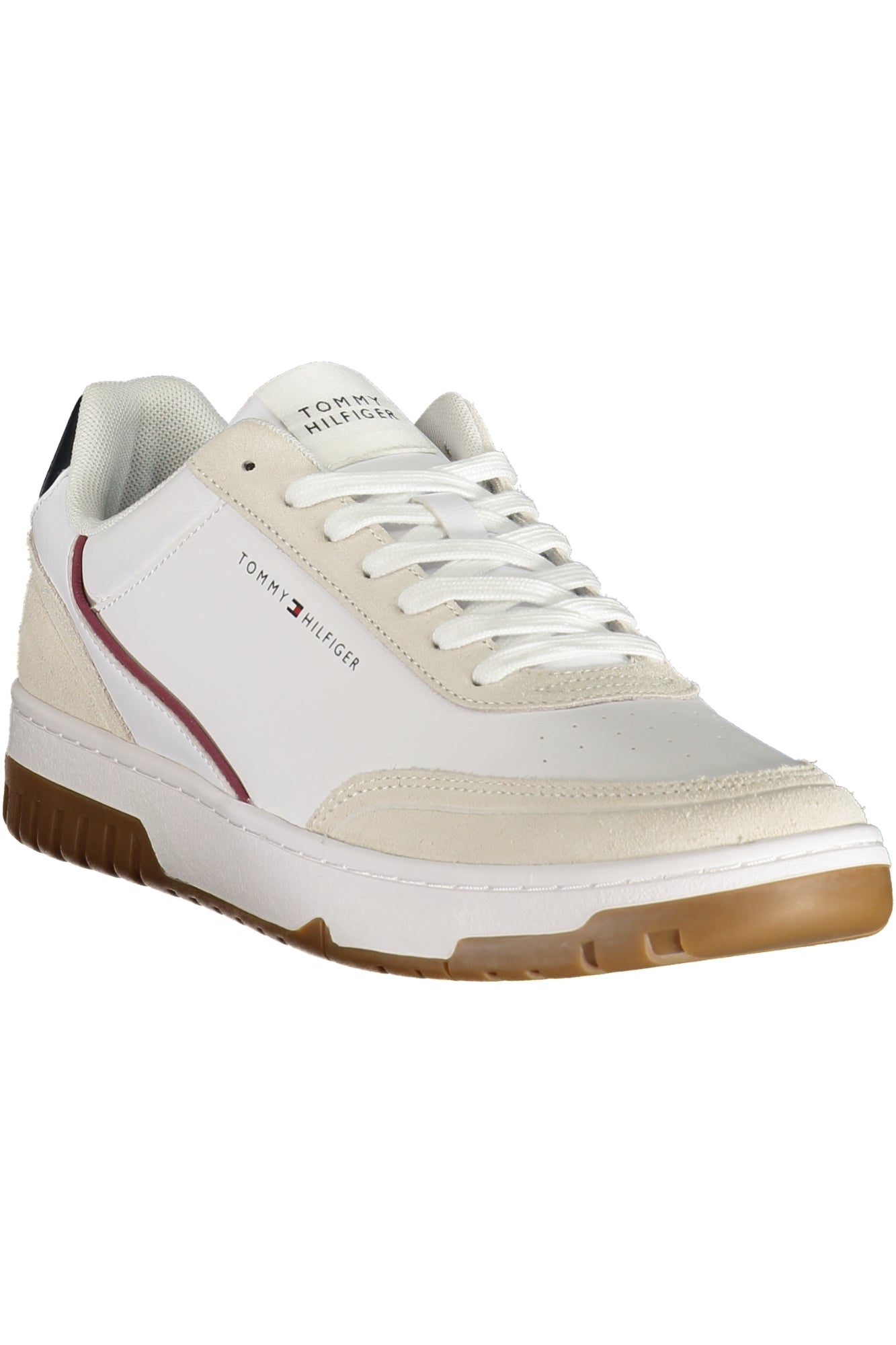TOMMY HILFIGER MEN'S WHITE SPORTS SHOES