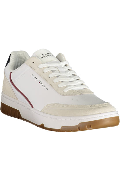 TOMMY HILFIGER MEN'S WHITE SPORTS SHOES