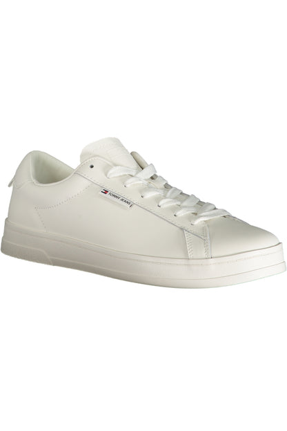 TOMMY HILFIGER MEN'S WHITE SPORTS SHOES