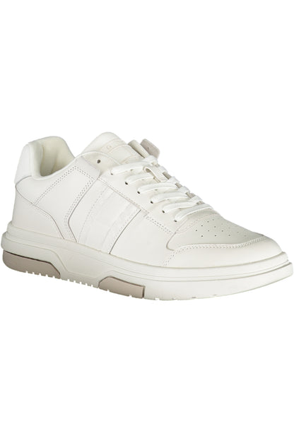 TOMMY HILFIGER MEN'S WHITE SPORTS SHOES