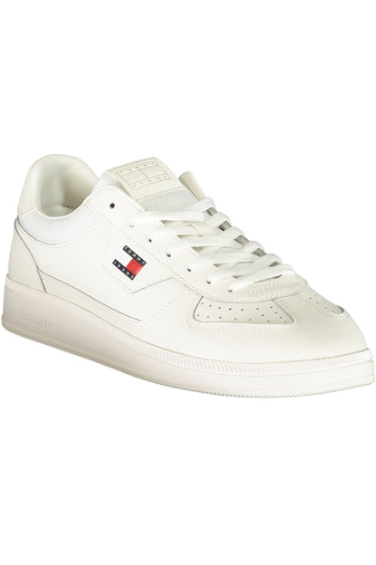 TOMMY HILFIGER MEN'S WHITE SPORTS SHOES