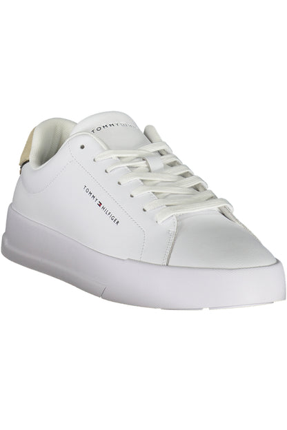 TOMMY HILFIGER MEN'S SPORTS SHOES WHITE