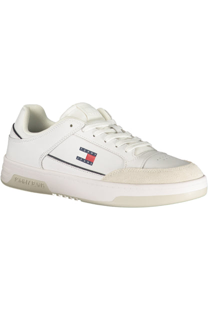 TOMMY HILFIGER MEN'S WHITE SPORTS SHOES