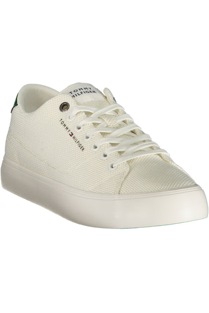TOMMY HILFIGER MEN'S WHITE SPORTS SHOES