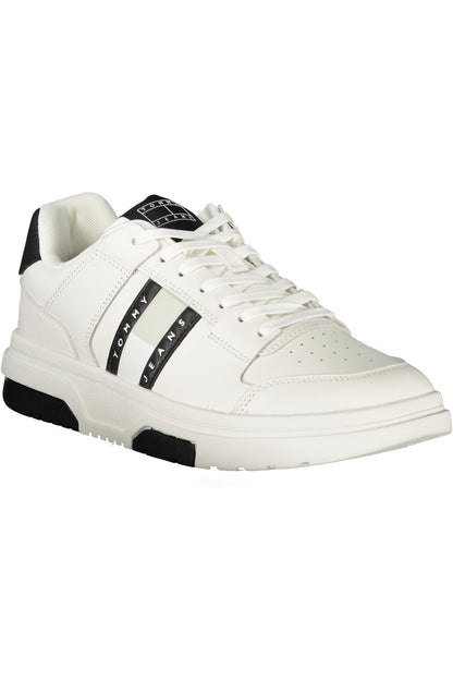 TOMMY HILFIGER MEN'S SPORTS SHOES WHITE