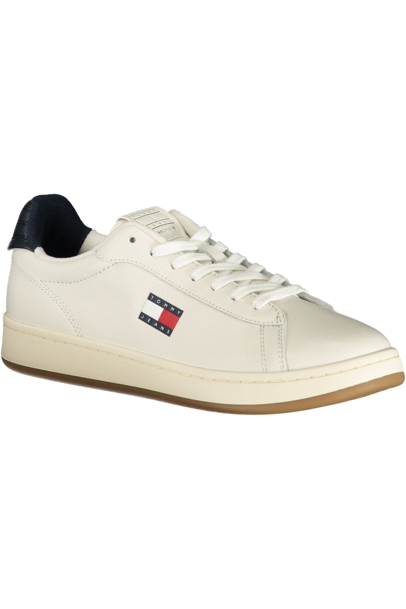 TOMMY HILFIGER MEN'S WHITE SPORTS SHOES