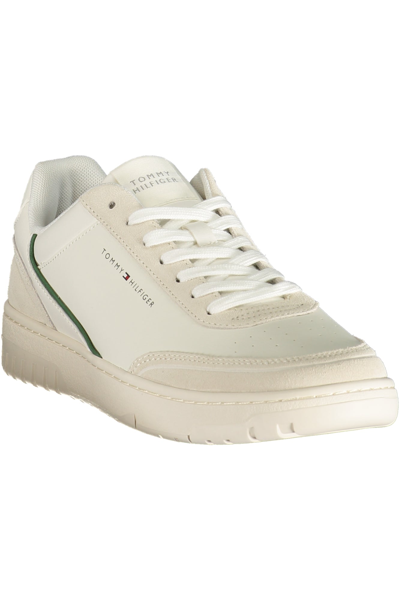 TOMMY HILFIGER MEN'S WHITE SPORTS SHOES