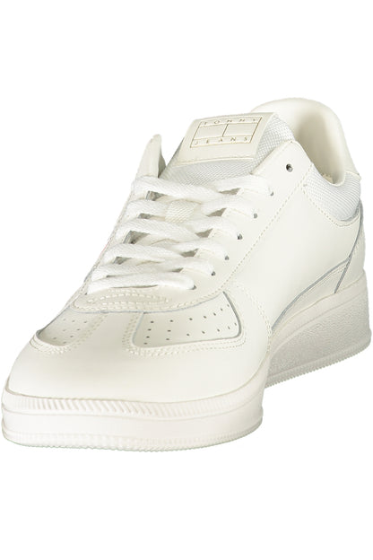 TOMMY HILFIGER MEN'S WHITE SPORTS SHOES