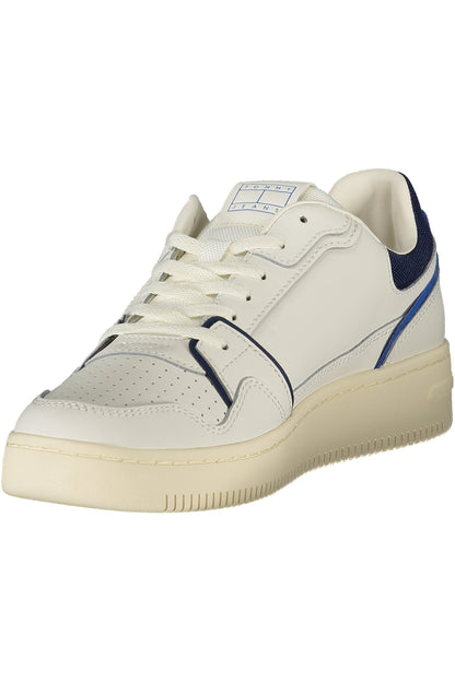 TOMMY HILFIGER MEN'S WHITE SPORTS SHOES