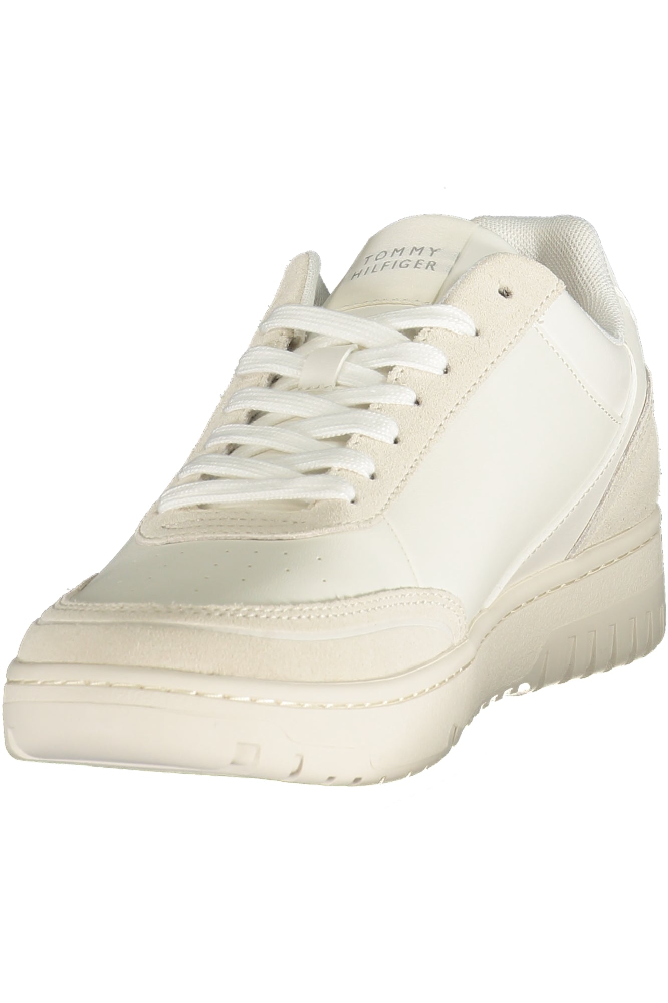 TOMMY HILFIGER MEN'S WHITE SPORTS SHOES