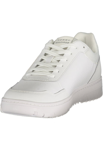 TOMMY HILFIGER MEN'S WHITE SPORTS SHOES