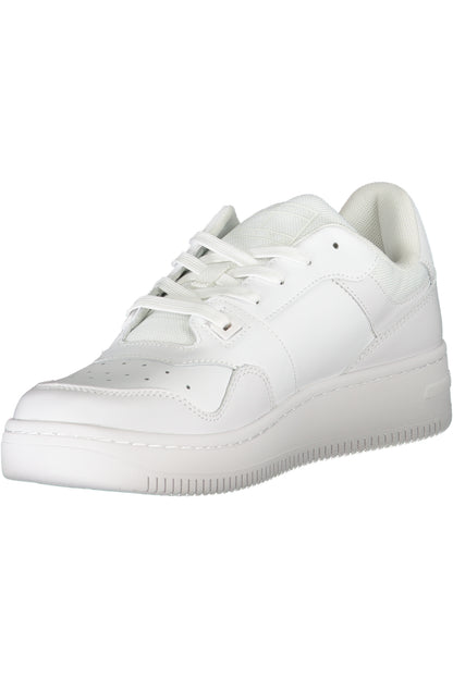 TOMMY HILFIGER MEN'S WHITE SPORTS SHOES