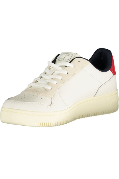 TOMMY HILFIGER MEN'S WHITE SPORTS SHOES