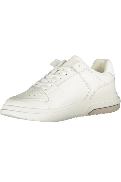 TOMMY HILFIGER MEN'S WHITE SPORTS SHOES