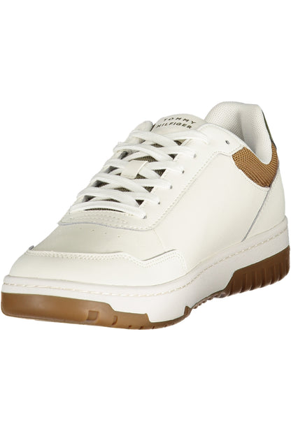 TOMMY HILFIGER MEN'S WHITE SPORTS SHOES