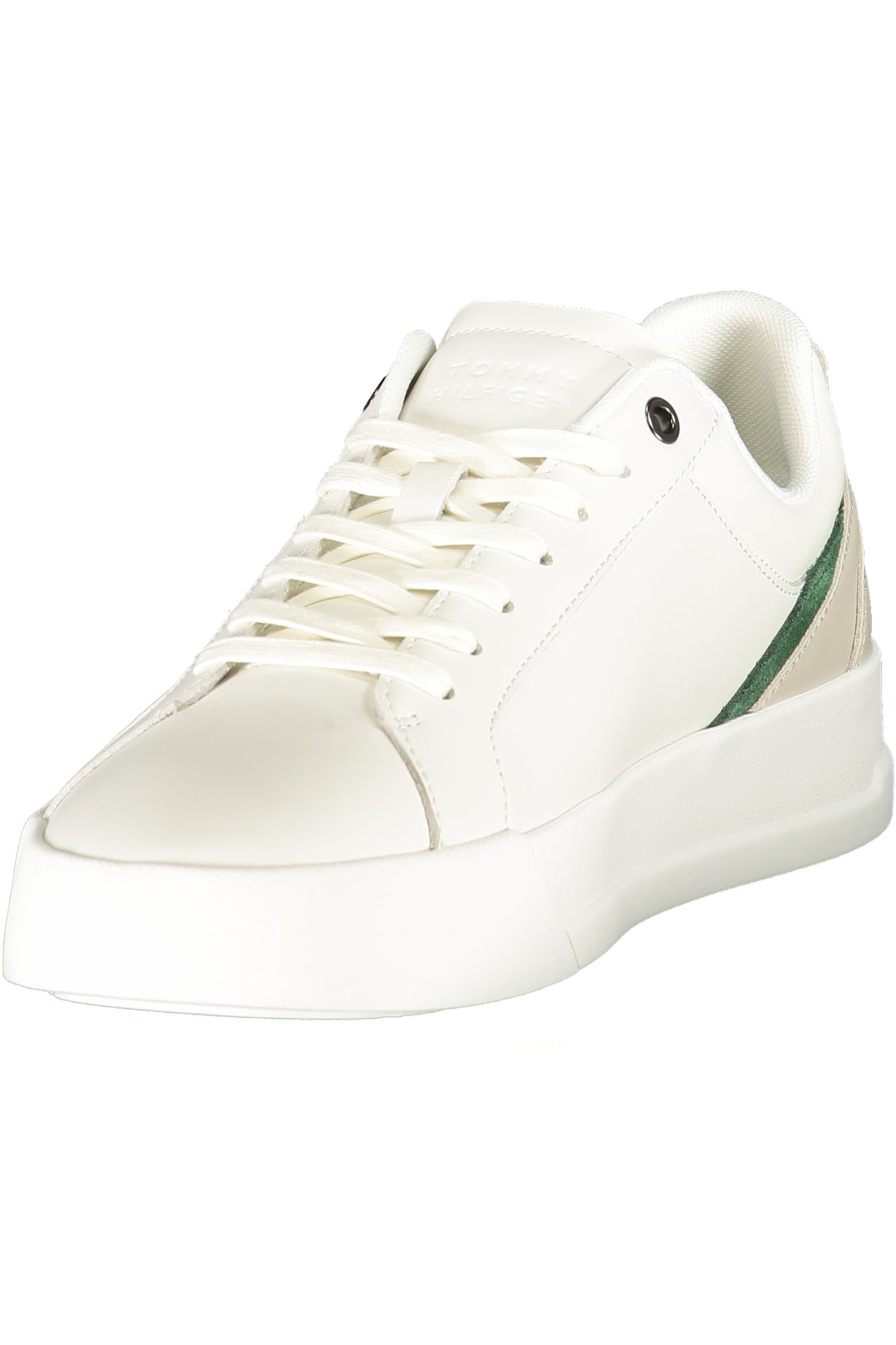 TOMMY HILFIGER MEN'S WHITE SPORTS SHOES