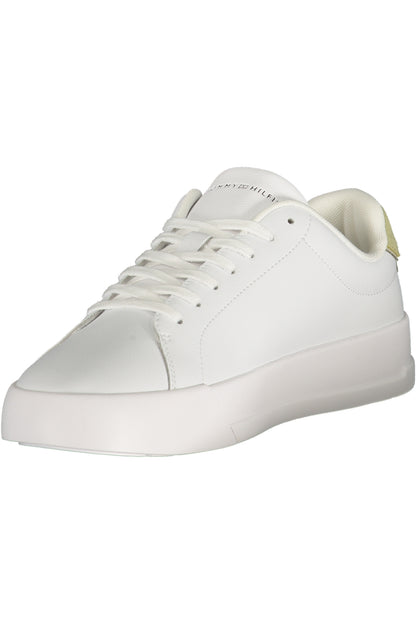 TOMMY HILFIGER MEN'S WHITE SPORTS SHOES