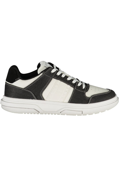 TOMMY HILFIGER BLACK MEN'S SPORTS SHOES