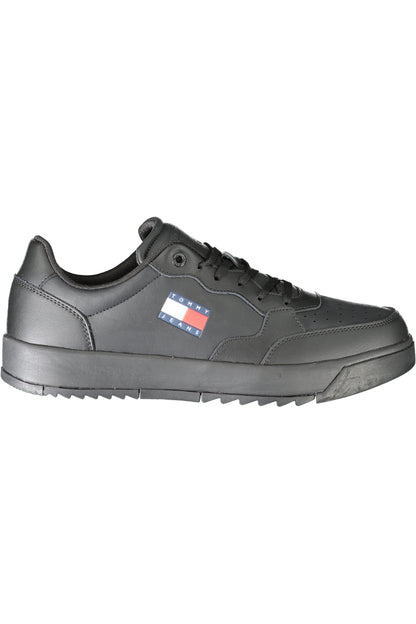 TOMMY HILFIGER MEN'S SPORTS SHOES BLACK