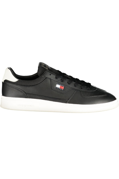 TOMMY HILFIGER MEN'S BLACK SPORTS SHOES