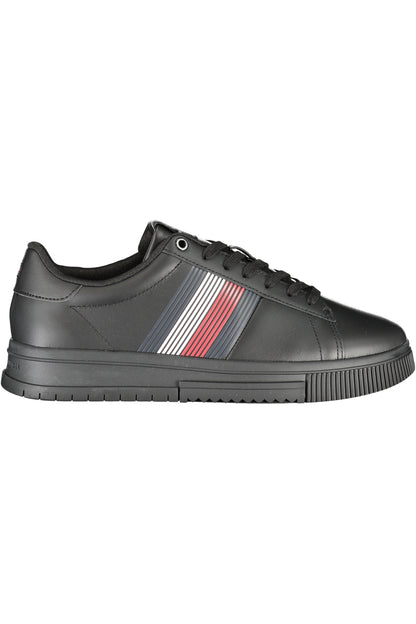 TOMMY HILFIGER BLACK MEN'S SPORTS SHOES