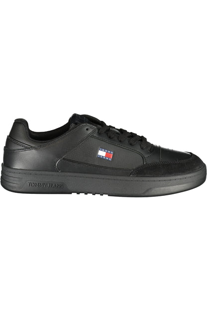 TOMMY HILFIGER MEN'S BLACK SPORTS SHOES