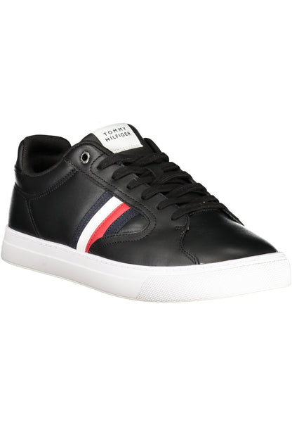 TOMMY HILFIGER MEN'S BLACK SPORTS SHOES