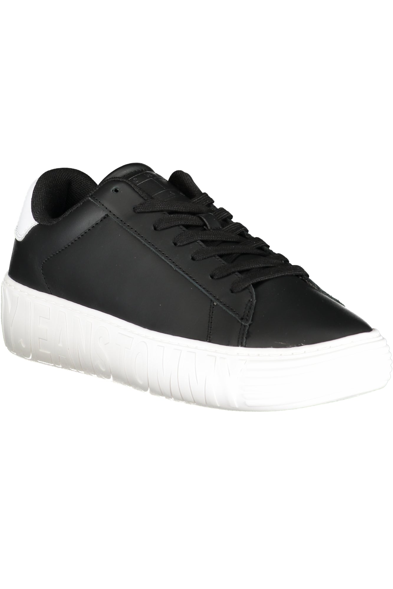 TOMMY HILFIGER BLACK MEN'S SPORTS SHOES