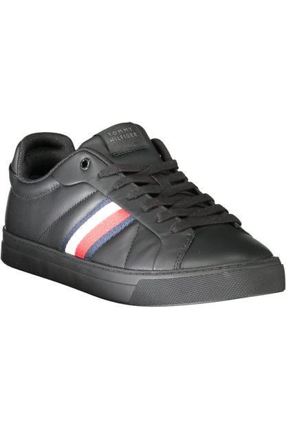 TOMMY HILFIGER MEN'S SPORTS SHOES BLACK