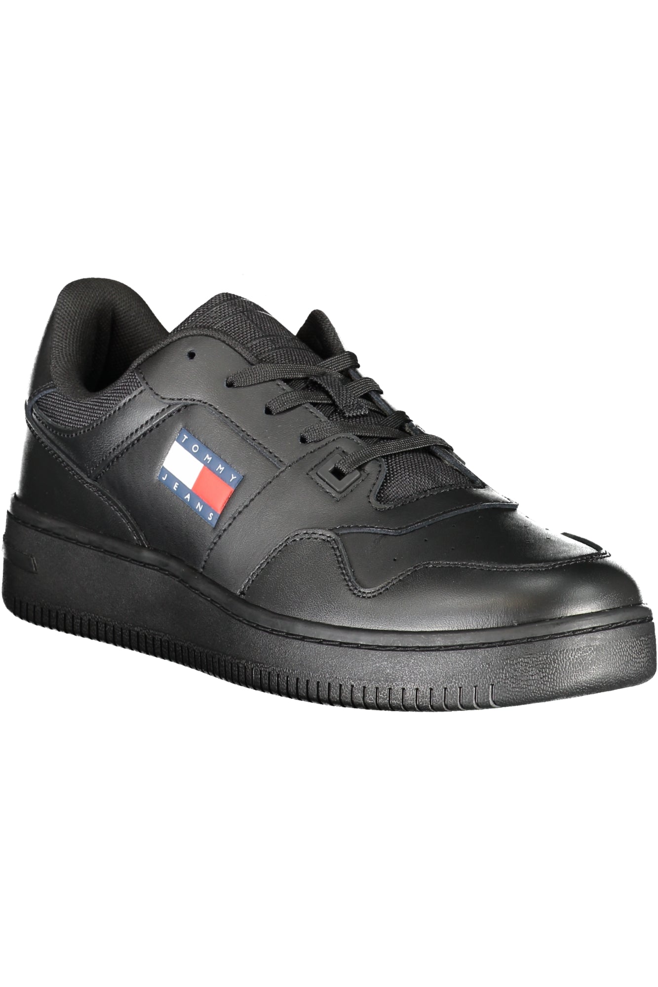 TOMMY HILFIGER BLACK MEN'S SPORTS SHOES