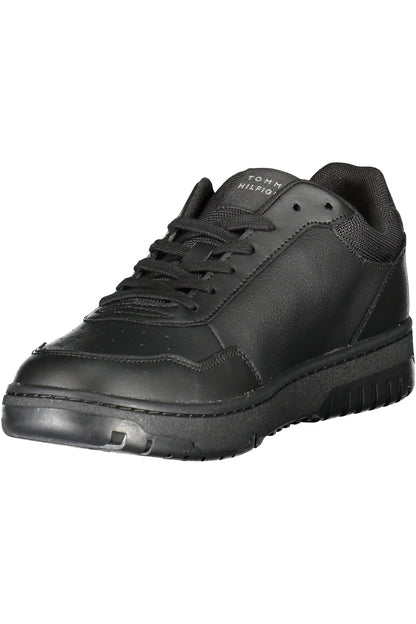 TOMMY HILFIGER MEN'S SPORTS SHOES BLACK