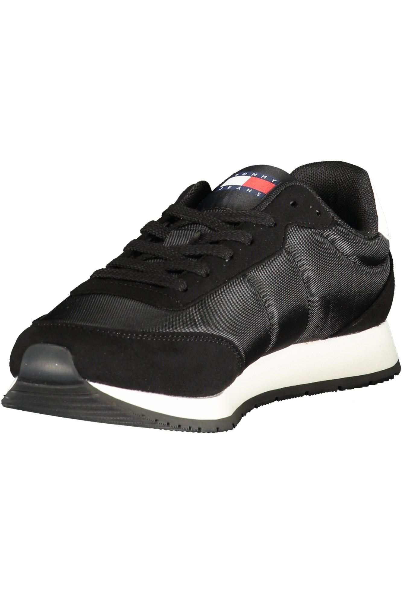 TOMMY HILFIGER MEN'S BLACK SPORTS SHOES