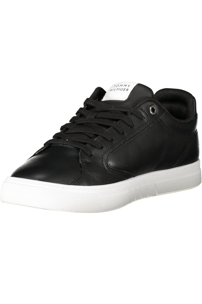 TOMMY HILFIGER MEN'S BLACK SPORTS SHOES